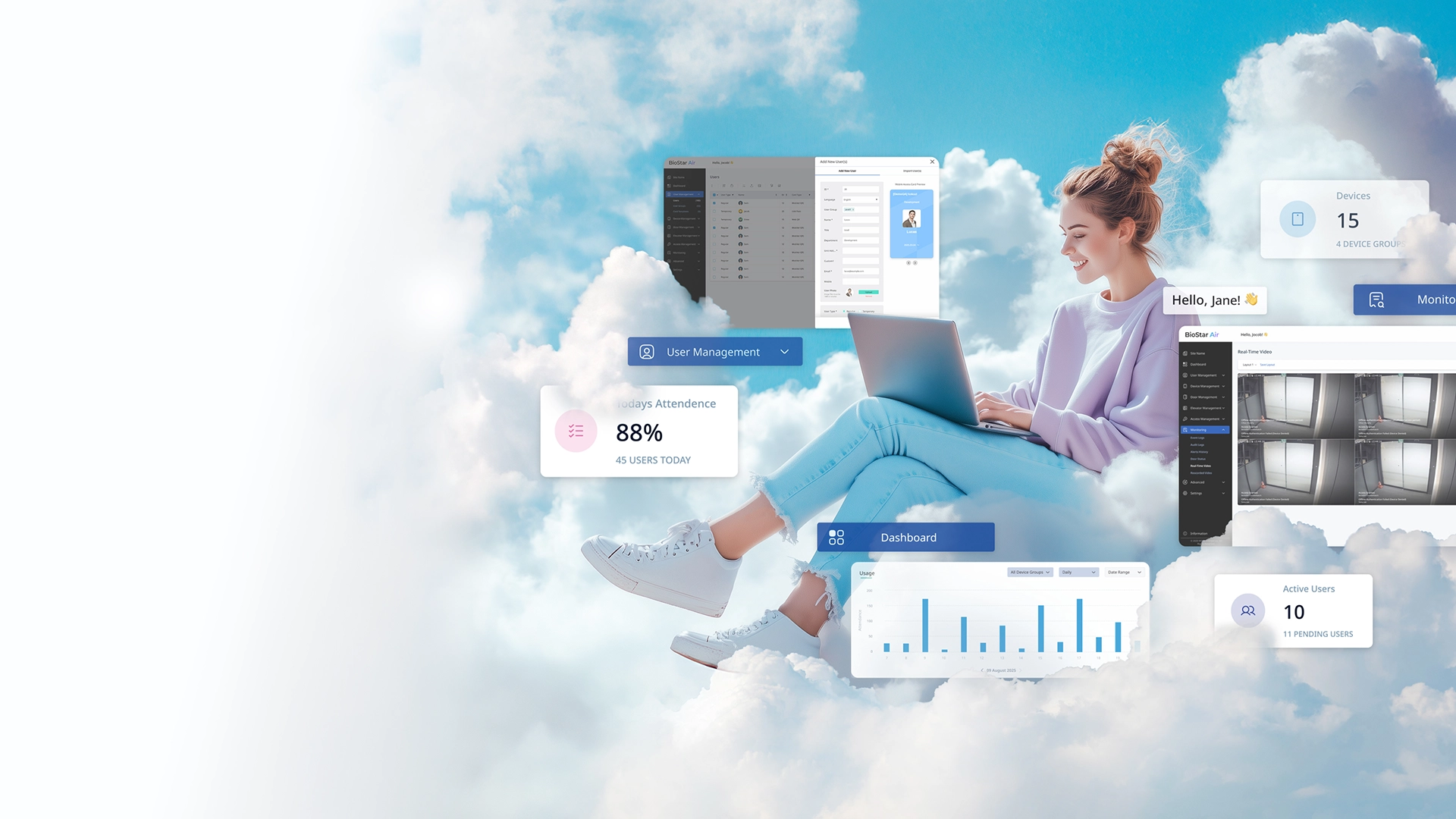 BioStar Air - Zero on-prem. All-in on cloud.